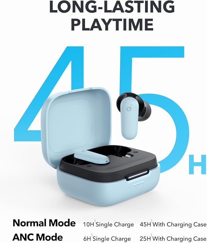 Soundcore P30i by Anker Noise Cancelling Earbuds, Strong and Smart Noise - Image 4