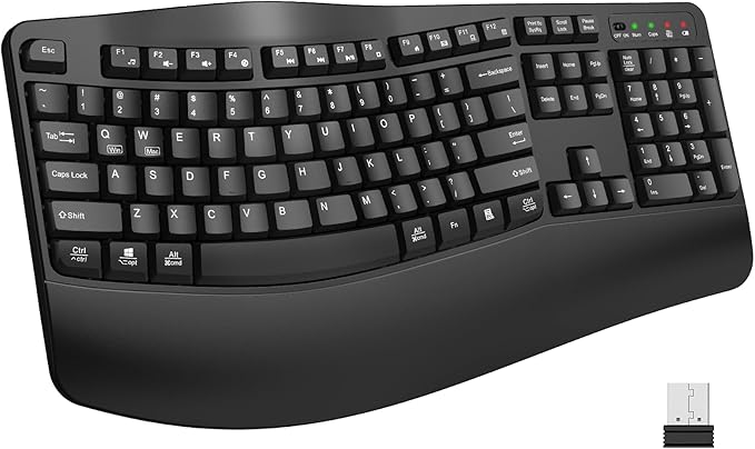 EDJO Ergonomic Wireless Keyboard by EDJO