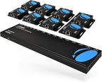 OREI 4K 1x8 HDMI Extender Splitter Multiple Over CAT 6/7 Cable by OREI