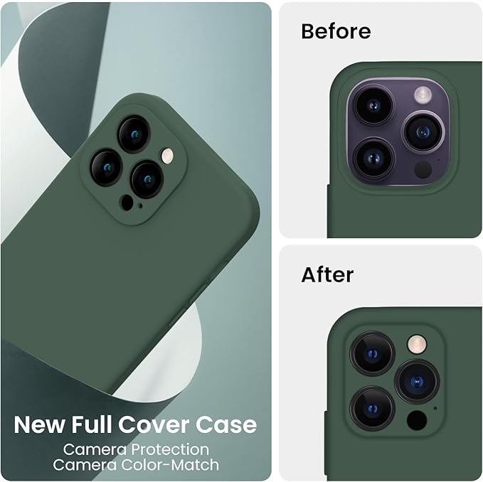 FireNova Designed for iPhone 14 Pro Case, Silicone Upgraded Phone Case with - Image 3
