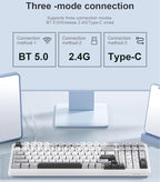 x Aula F99 Pro Wireless Mechanical Gaming Keyboard, Gasket Hot Swappable Custom - Image 2