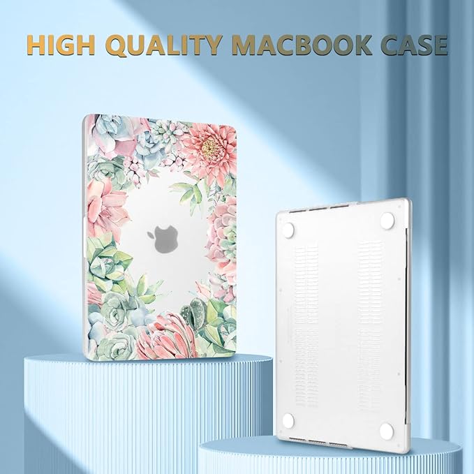 CISSOOK Succulent Hard Shell Case Cover - Image 4