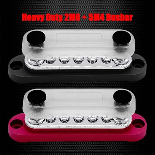 2 x M6 Power Distribution Block Bus Bar 12V - Image 4
