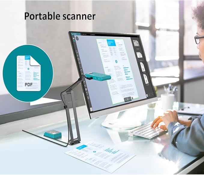 IRIScan Visualizer Webcam Document Camera v7:4K UltraHD-13MP, visualizer - Image 4