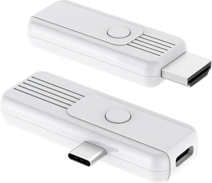 Wireless HDMI Transmitter and Receiver, Upgrade Type-C 3.1 Port Wireless Hdmi by BRAIDOL