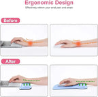 MOSISO Wrist Rest Support for Mouse Pad & Keyboard Set, Ergonomic Mousepad - Image 3