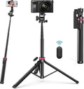 ULANZI MT-78 Extendable Phone Tripod, Metal 72.83" Selfie Stick Camera Tripod by ulanzi