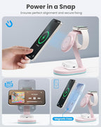 3 in 1 Wireless Charger Charging Station - Image 4