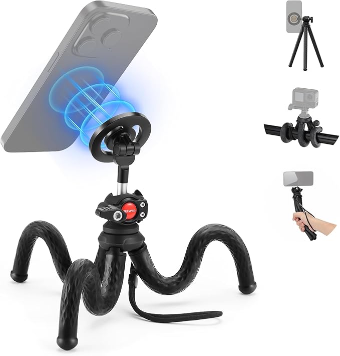 NEEWER Magnetic Flexible Phone Tripod Compatible by Neewer