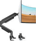 MOUNTUP Single Monitor Mount fits 22''-43'' Ultrawide Screen, Holds 6.6-33lbs by MOUNTUP