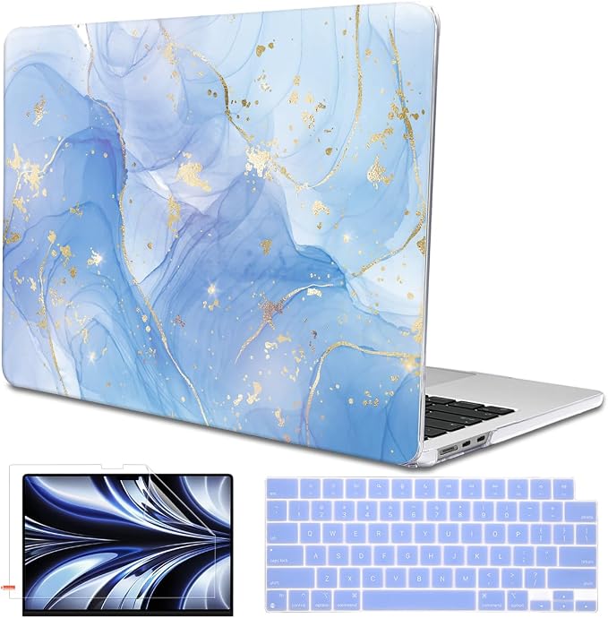Compatible with M4 MacBook Air 13.6 inch Case 2025 2024 2023 2022 A3240 A3113 by LCMOCICO