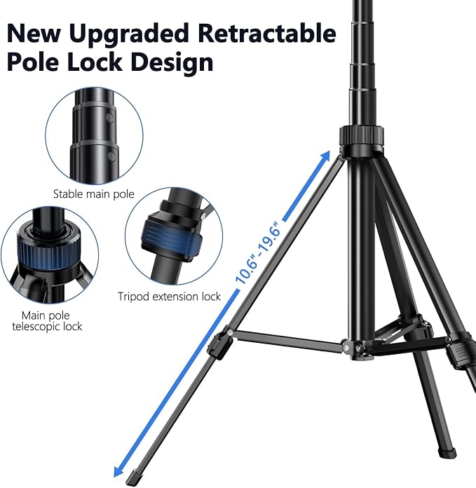 70.9" Auto Face Tracking Tripod 360° Rotation - Image 4