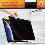 Mamol Privacy Screen MacBook Air 13 Inch, Magnetic Removable Anti Blue Light - Image 5