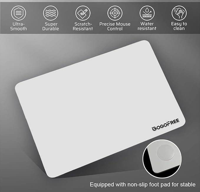 Glass Gaming Mouse Pad, Professional Esport Tempered Glass Mouse Pad - Image 4