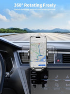 Nycetek 2025 Upgraded Car Vent Phone Mount 360° Rotation, Universal Cellphone - Image 7