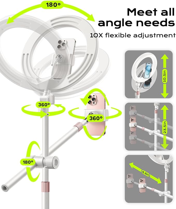 Overhead-Phone-Mount, Stable Overhead-Camera-Mount-Stand - Image 3