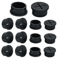 Desk Grommet, 3/4 in 20 mm Silicone Rubber Grommets, Flexible Wall Cord Pass by BOPOREAE