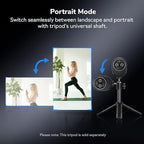 EMEET Piko+ Webcam 4K, World’s 1st Dual-Camera AI-Powered 4K Camera, 1/2.55'' - Image 7