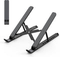 Laptop Stand for Desk, Adjustable Laptop Riser ABS+Silicone Foldable Portable by Tonmom