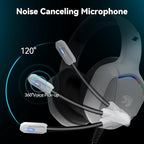Gaming Headset with Microphone for Pc, Xbox One Series X/s, Stereo Wired Noise - Image 3