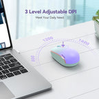 TECKNET Wireless Mouse, 2.4G Quiet Computer Mouse - Image 5
