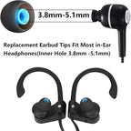 Silicone Replacement Earbud Tips Earbud Covers Fit - Image 3
