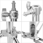 Stainless Steel Heavy Duty Photography Tripod Light Stand, 9.19 Feet/2.8m - Image 2