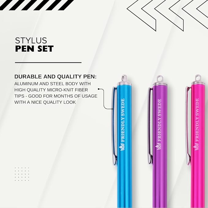 The Friendly Swede Mesh Tip Stylus Pen - Image 3