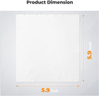 K&F CONCEPT 3 Pack Microfiber Cleaning Cloths, 6x6in Glasses Cleaning Cloths - Image 3
