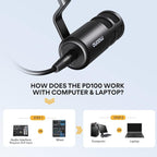 MAONO XLR Podcast Microphone, Cardioid Studio Dynamic Mic - Image 2