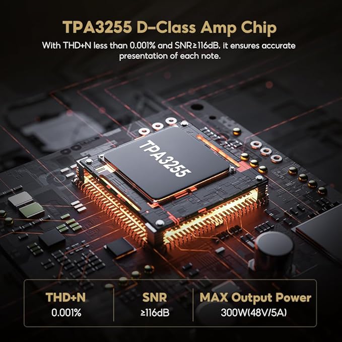 AIYIMA A70 Mono Amplifier with PFFB Home Audio Receiver, TPA3255 Class D Amp - Image 3