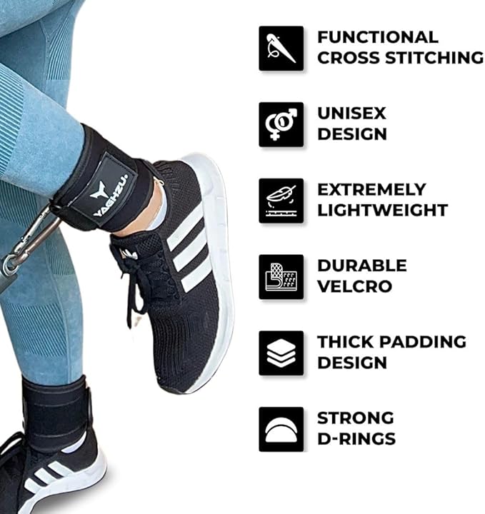 Ankle Straps for Cable Machines Women - Image 3