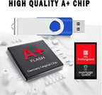 USB 8GB Bulk Flash Drives 50 Pack, EASTBULL USB 2.0 Swivel Thumb Drives Pack - Image 3
