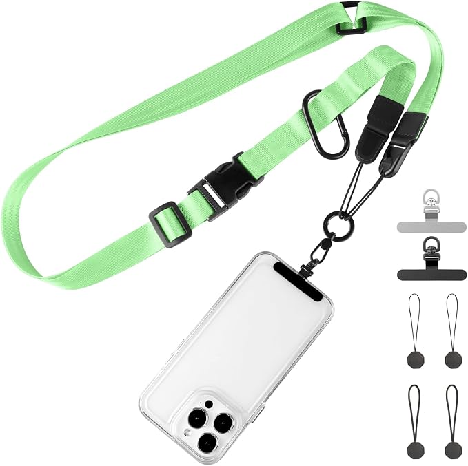 Adjustable Crossbody Phone Lanyard, Universal Phone Wrist Strap and Phone Neck by Unknown