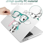 MEEgoodo Case for MacBook Air M4/M3/M2 13.6 inch 2025 2024 2022, Fit Model - Image 4