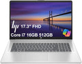 HP 17 Laptop for Business, Long Battery Life, Narrow Bezel, Numeric Keypad by ISTComputers