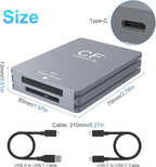 CFexpress Type B and SD Dual-Slot Memory Card Reader, 10Gbps USB 3.2 Gen 2 Type - Image 6