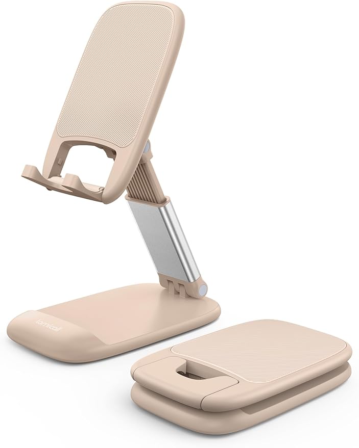 Lamicall Khaki Phone Stand for Desk by Lamicall