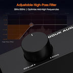 Douk Audio A5 2 Channel TPA3255 Stereo Amp, 300 Watts x2 Mini Hi-Fi Audio Power - Image 4