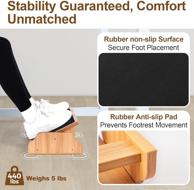 StrongTek Ergonomic Rocking Foot Rest - Image 5