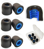 Small Earbuds Memory Foam Tips Fit 5mm-7mm Anti-Slip Isolation Noise by EarbudsTipsAccessories