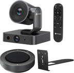 4K Conference Room Camera System, AI Auto-Tracking PTZ Camera 3x Optical/5x by ACTIONSGLOBALUSINC