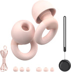 Soft Silicone Earplugs for Sleeping & Noise Reduction by JUSTRVN