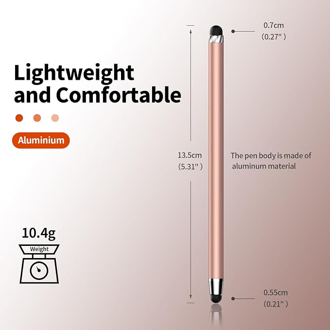 10 PCS Stylus, Stylus Pen for Touchscreen, Stylus 2-in-1 High Sensitivity & - Image 3