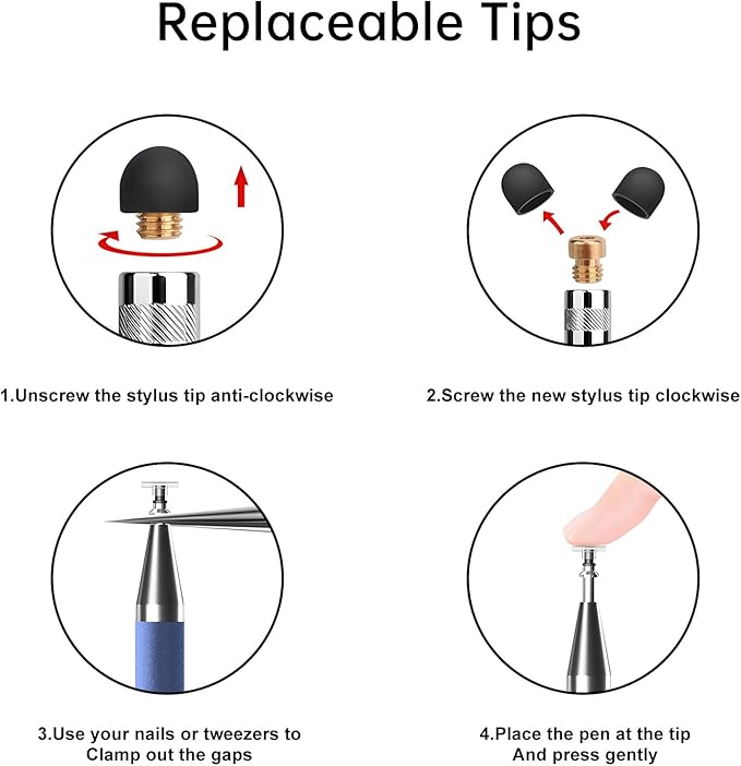 Bopomofo Stylus, 2-in-1 Stylus Pen - Image 5