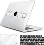 for 2025 2024 2023 2022 MacBook Air 13 inch Case M4 A3240 M3 A3113 M2 A2681 by HOHAIYOO