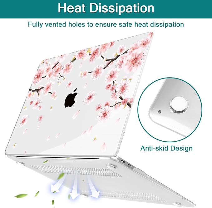 Teryeefi New MacBook Air 13 Inch Case 2021 2020 2019 2018 Release A2337 M1/ - Image 6