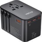 Universal Travel Adapter, VINTAR 75W GaN International Power Adapter by VINTAR