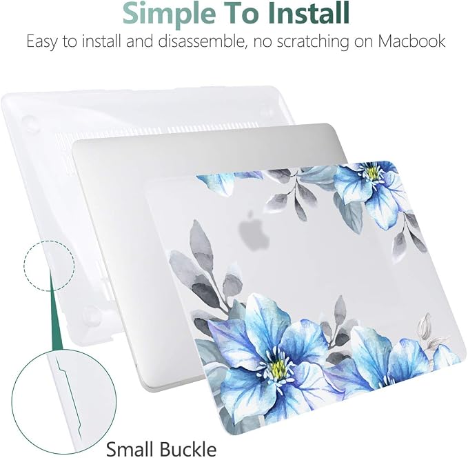 Batianda Case for MacBook Air 13 Inch M1 2020 2019 2018 Release Model A2337 - Image 5