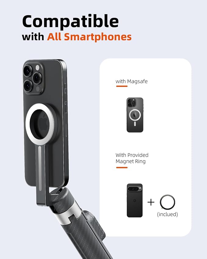 TODI 65" Magnetic Tripod for iPhone - Image 7
